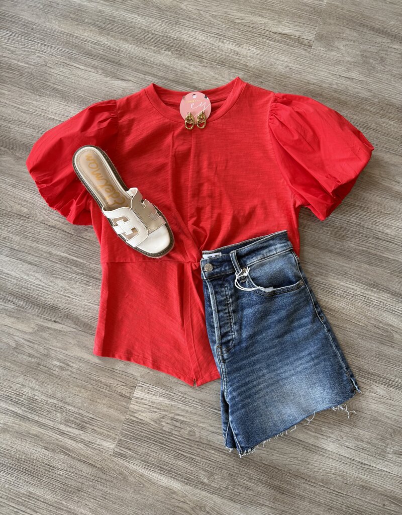 Paige Top Red