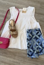 Leo Top White