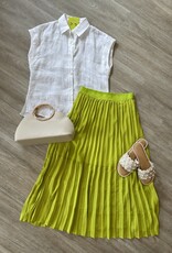 Ellie Pleated Midi Skirt