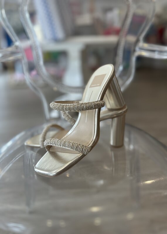 Dolce Vita Nolah Gold Heels