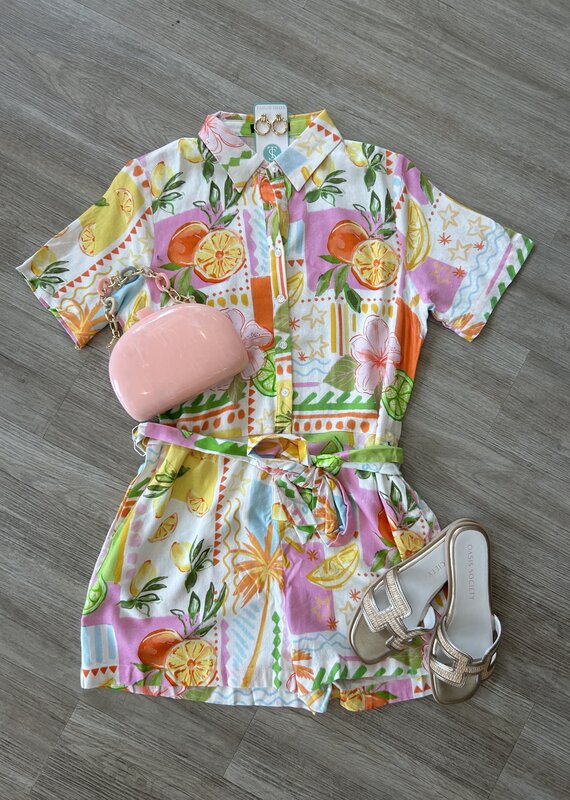 Citrus Romper
