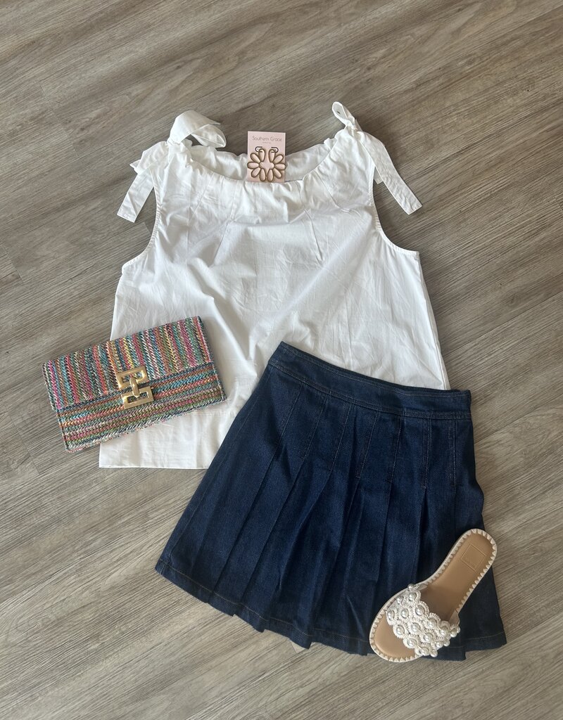 Leslie Denim Skirt