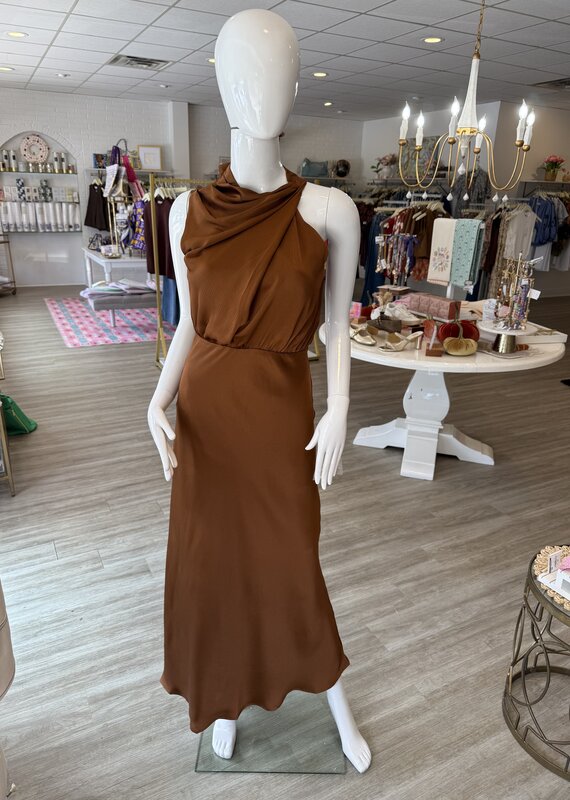 Kate Cowl Drape Dress