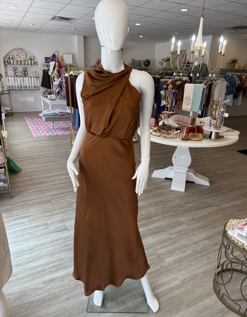 Kate Cowl Drape Dress