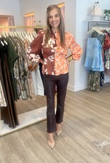 Just Black Sabrina Cropped Bootcut Jeans