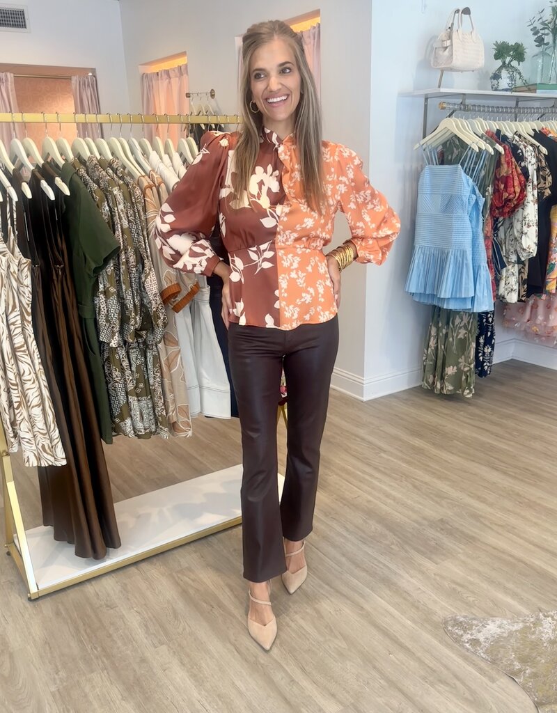 Just Black Sabrina Cropped Bootcut Jeans