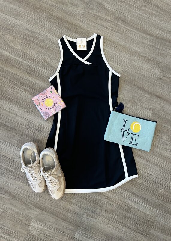 Deuces Tennis Dress Black