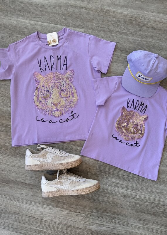 Karma Is A Cat Tee