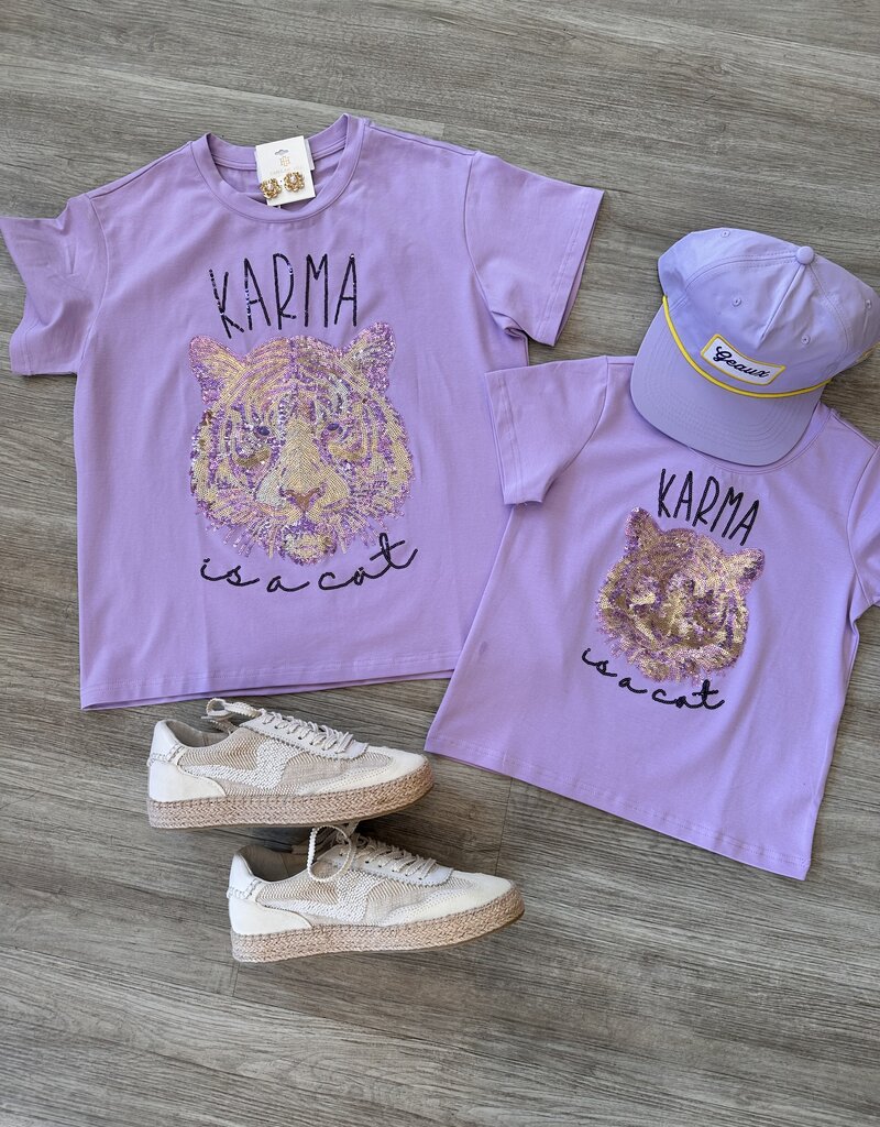 Karma Is A Cat Tee