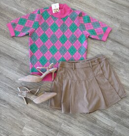 Maren Argyle Sweater