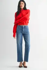 Amber Slim Wide Leg Jeans