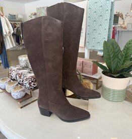 Dolce Vita Virona Suede Boots Brown
