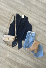 Ella Top Navy