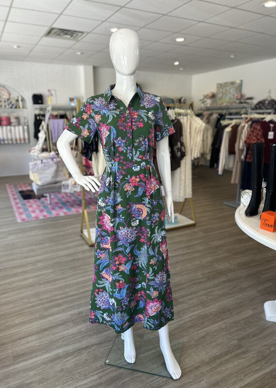 Elara Floral Maxi Dress