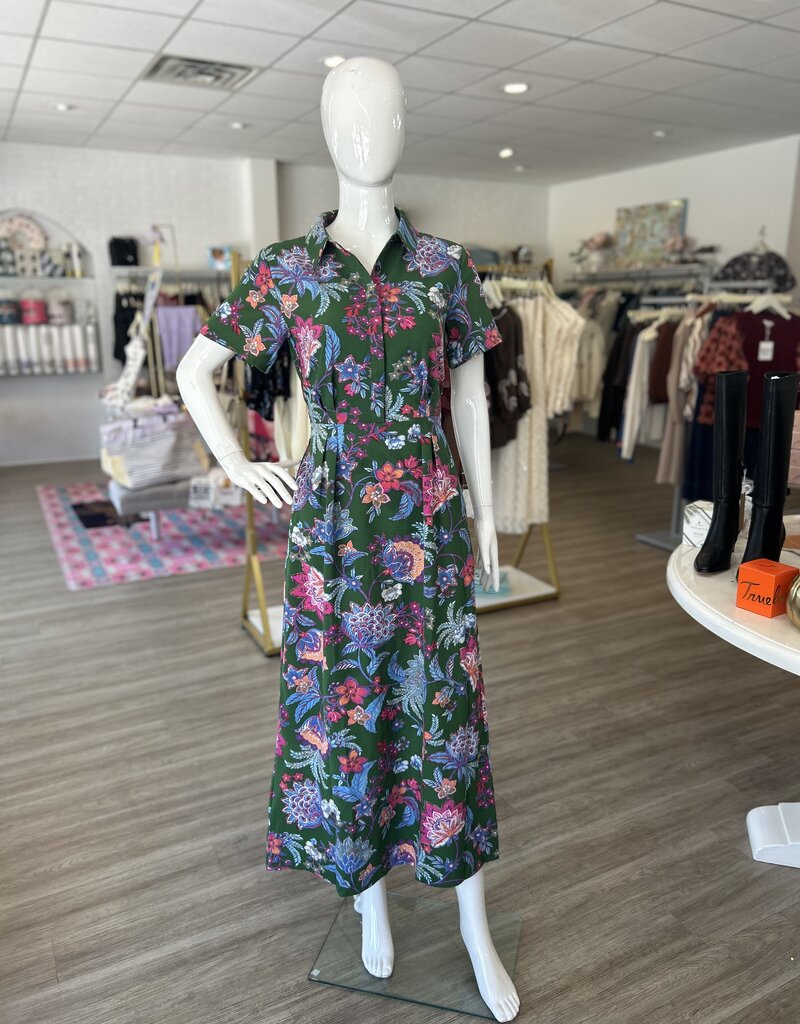 Elara Floral Maxi Dress