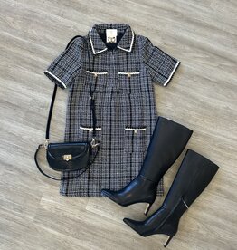 Audrey Tweed Dress