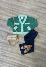 Taylor Cardigan Green
