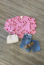 Candy Cane Sweater