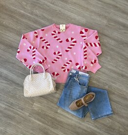 Candy Cane Sweater