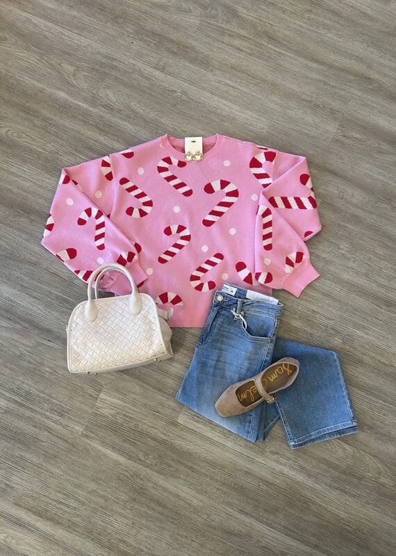 Candy Cane Sweater