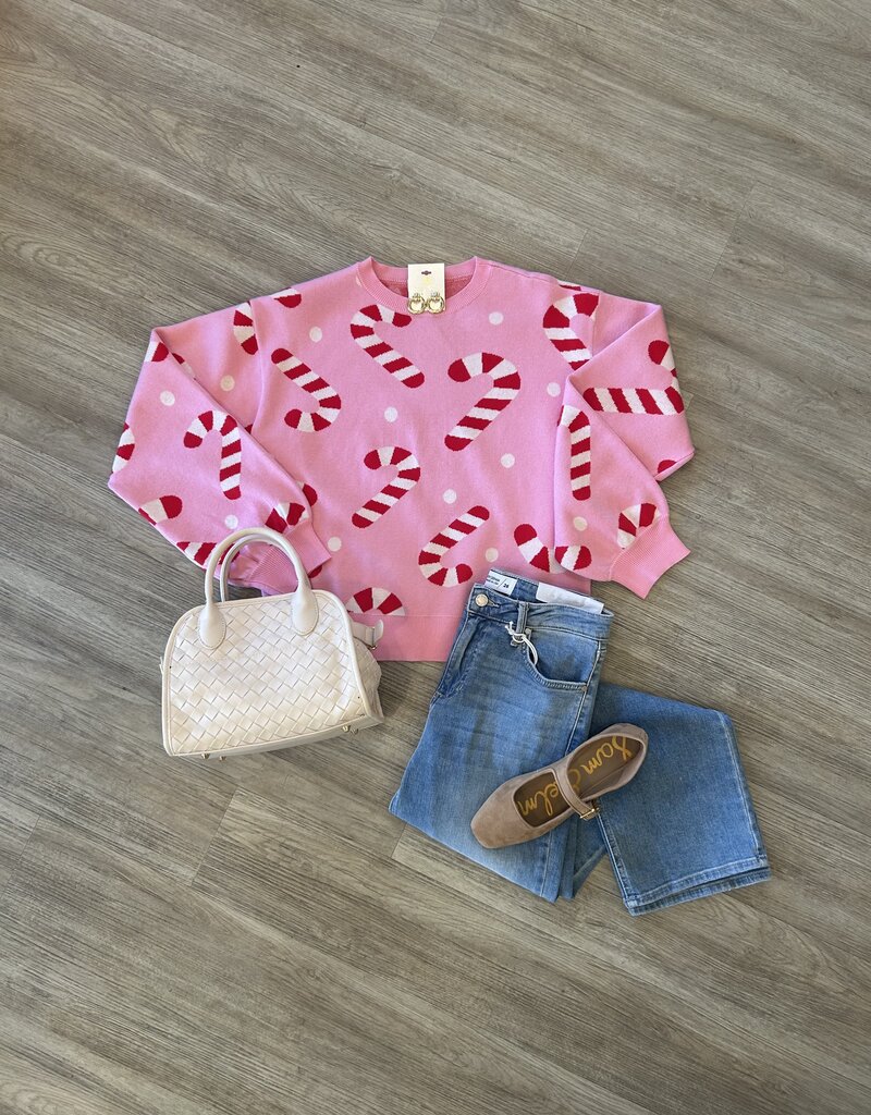 Candy Cane Sweater