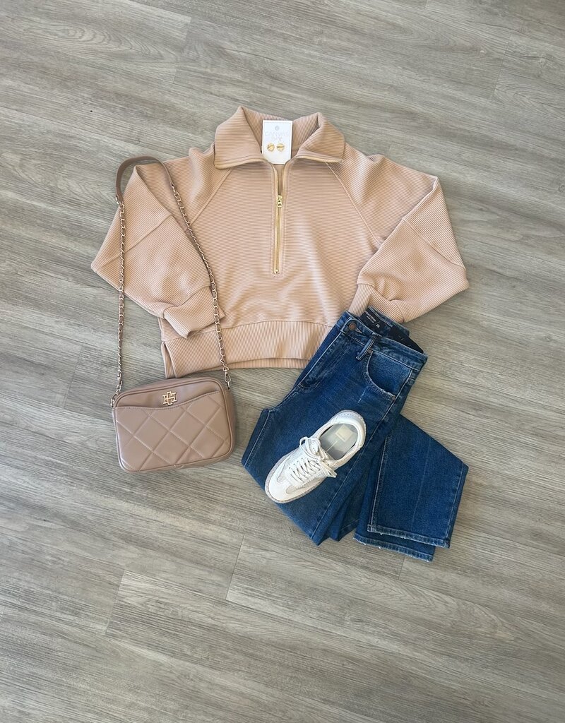 Aimee Zip Up Sweater