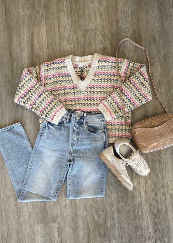 Daze Denim Smarty Pants High Rise Slim Straight Wink