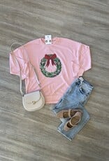 Clara Wreath Sequin Sweatshirt