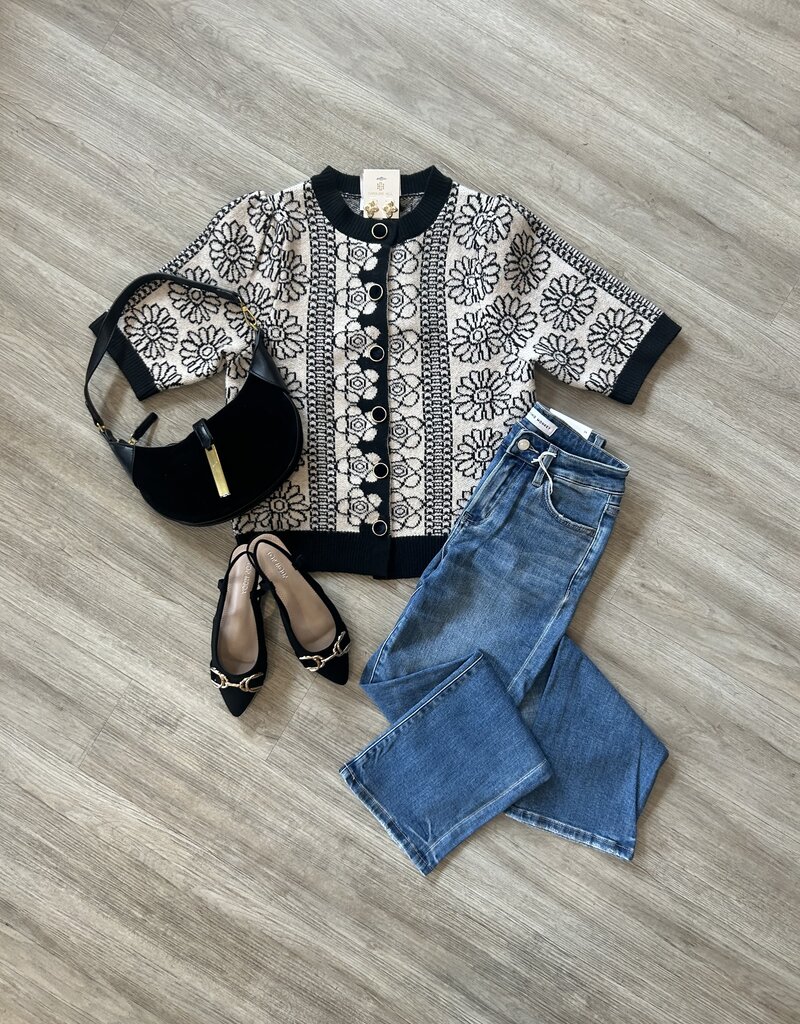 Leslie High Rise Straight Jeans