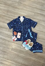 Moonlit Flora Pajama Set