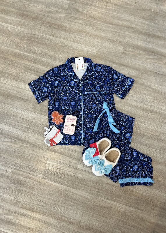 Moonlit Flora Pajama Set