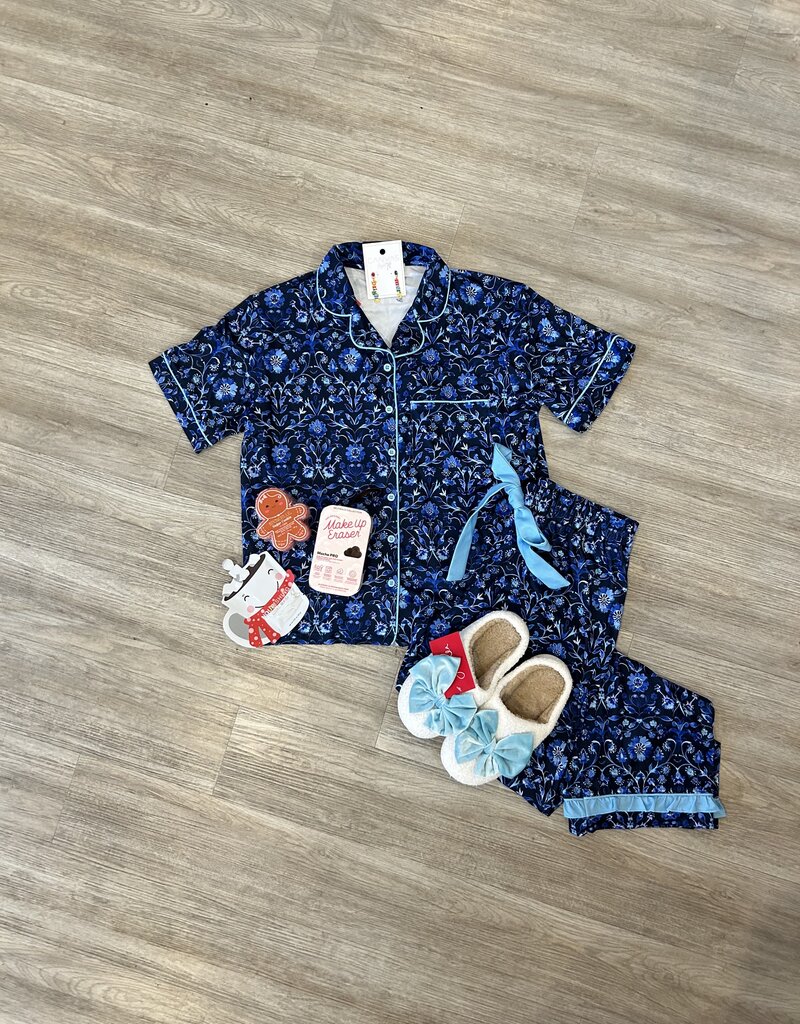 Moonlit Flora Pajama Set