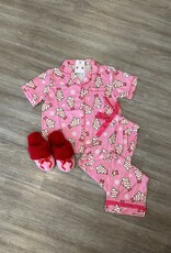Bow Christmas Tree Pajama Set Small