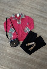 Juniper Plaid Pullover