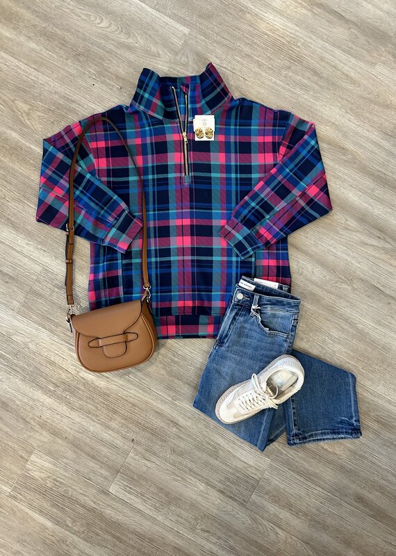 Everyday Plaid Pullover