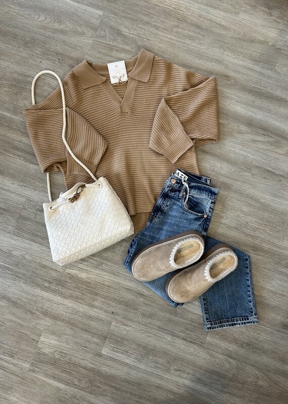 Zander Collared Sweater