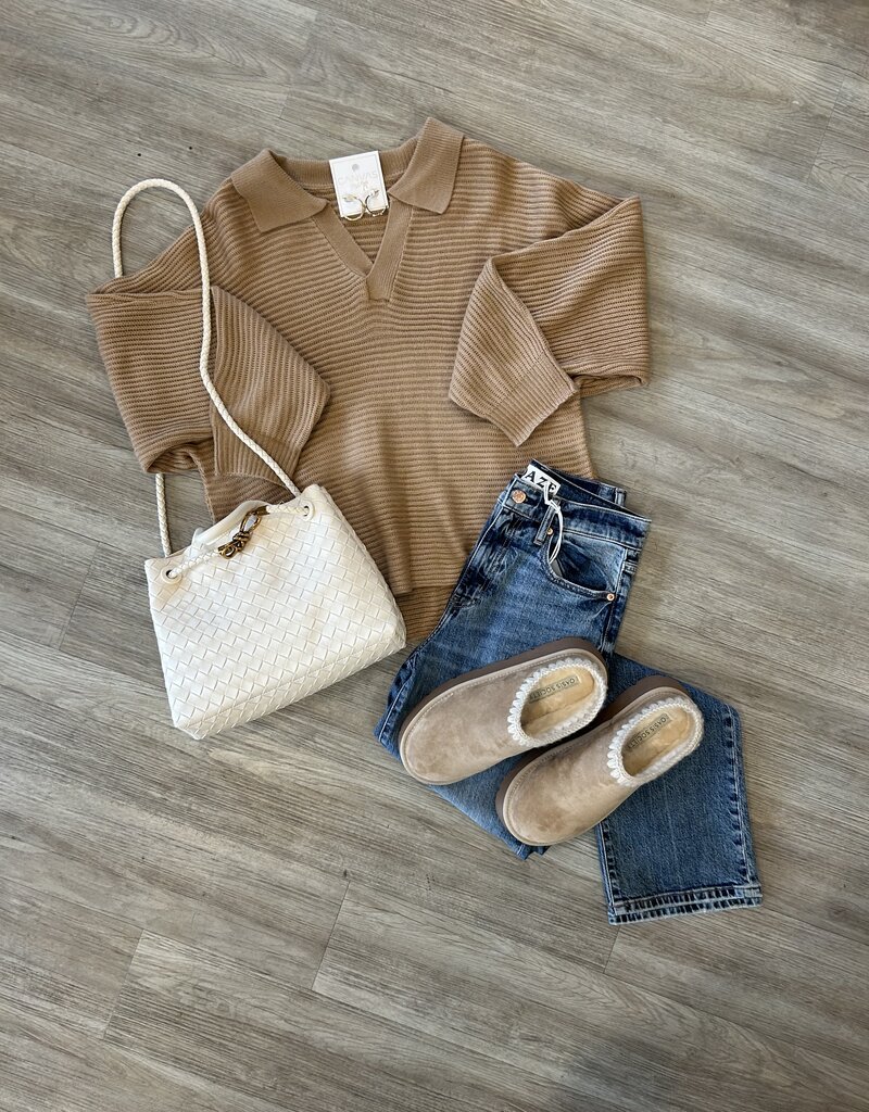 Zander Collared Sweater