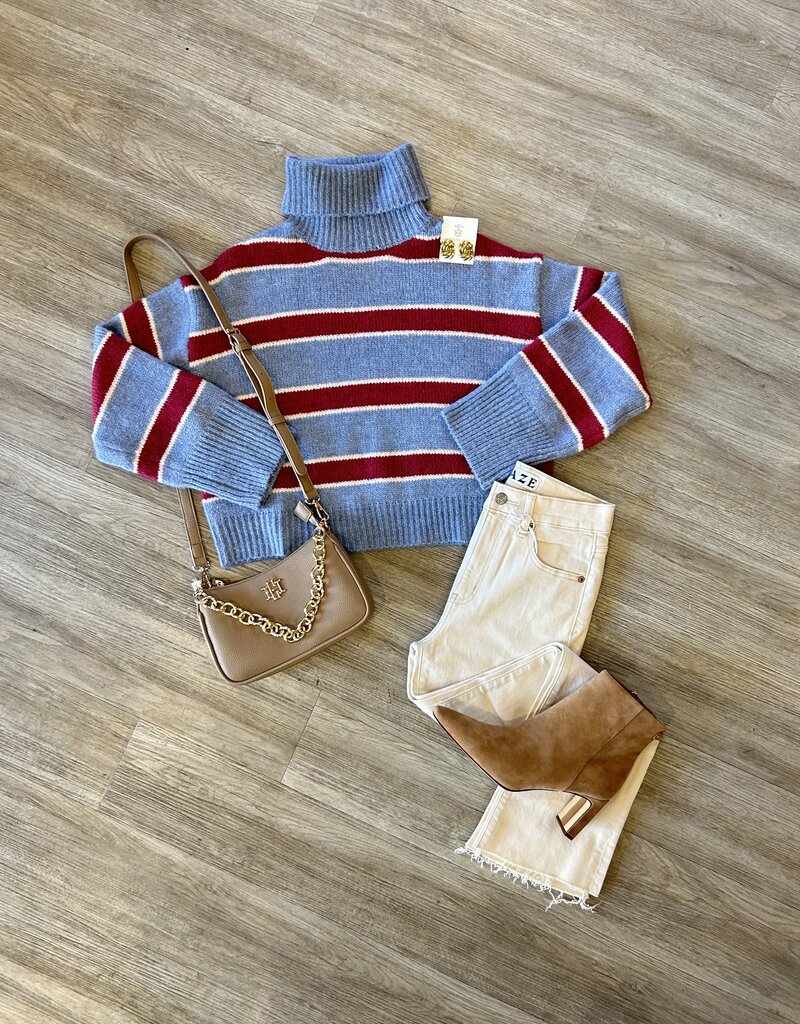 Daze Denim Shy Girl Raw Cut Crop Flare