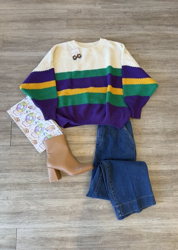 Mardi Pardi Sweater