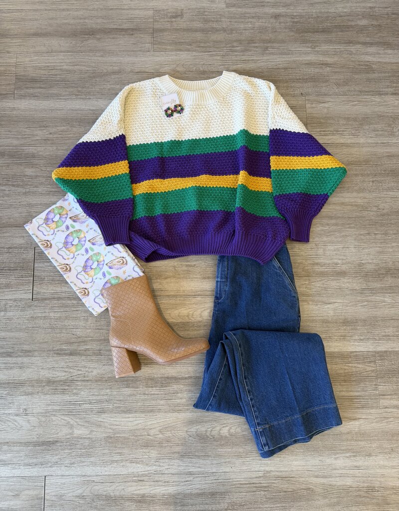 Mardi Pardi Sweater