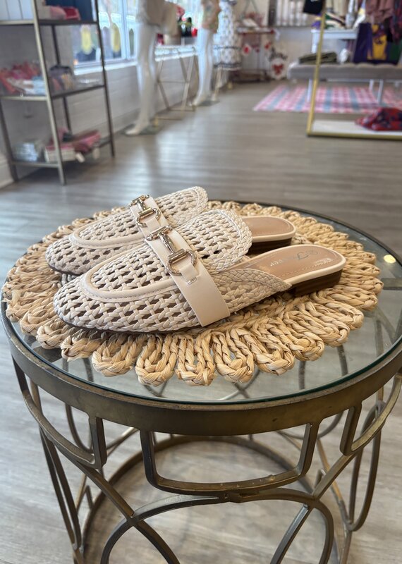 City Girl Woven Flats