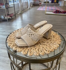 Dustiny Woven Heels Bone