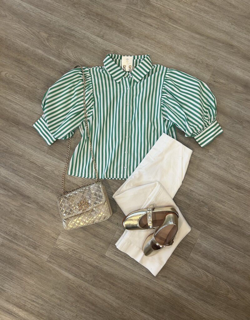 Clara Cropped Jeans White