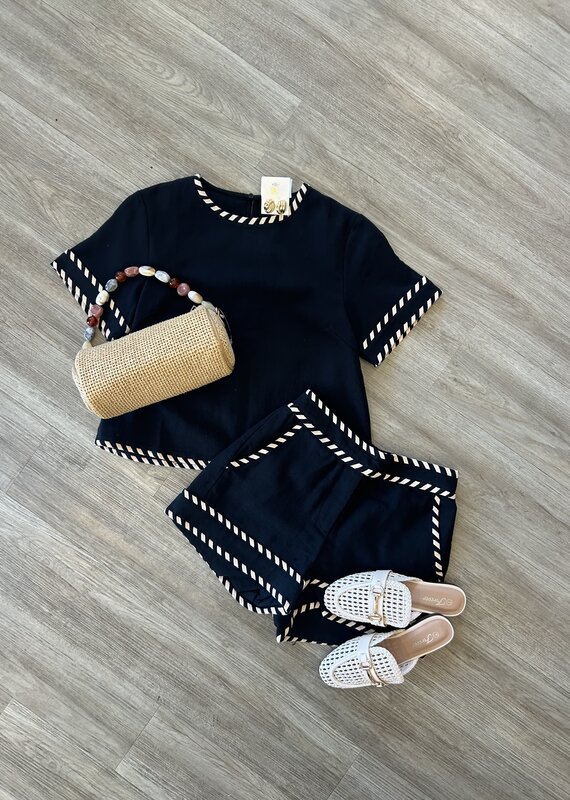 Keegan Whipstitch Shorts