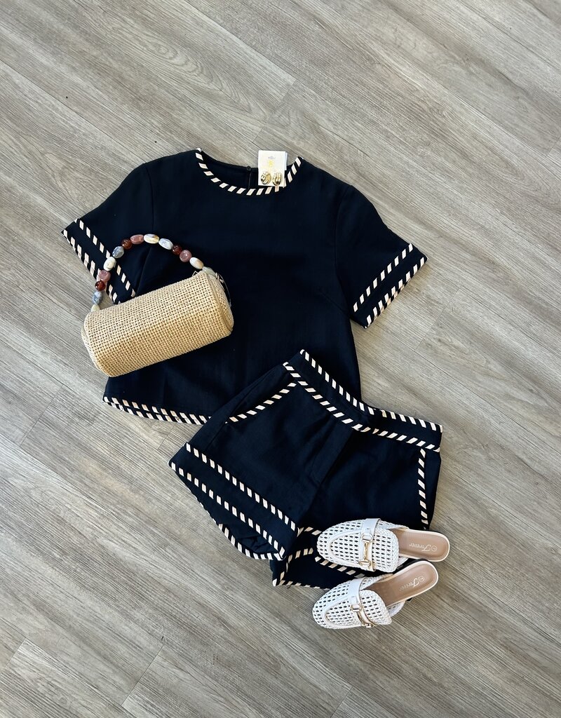 Keegan Whipstitch Shorts