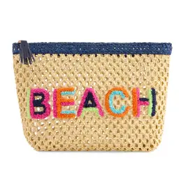 Beach Straw Pouch