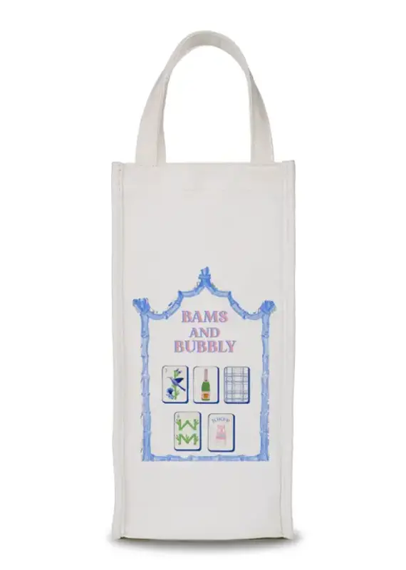 Toss Bams & Bubble Wine Bag