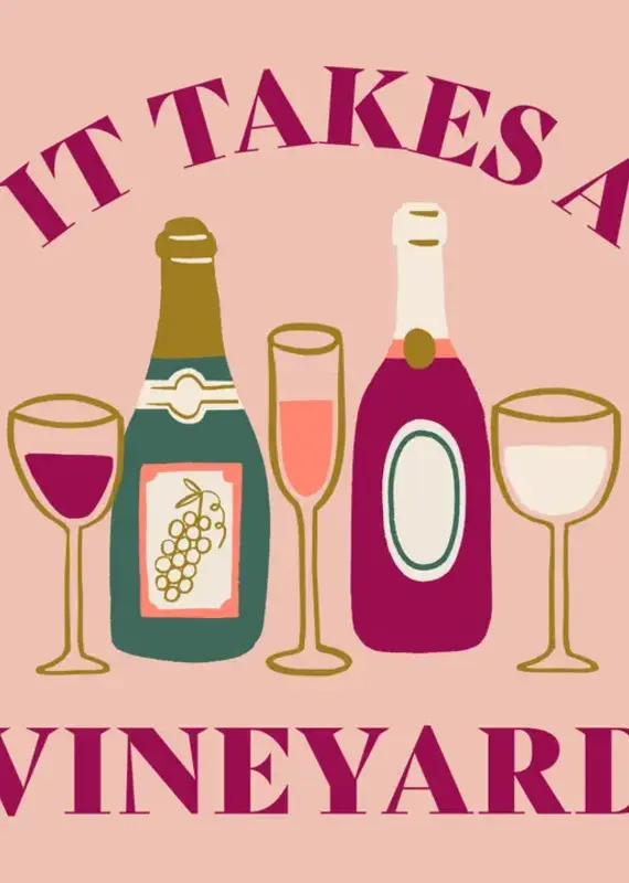 It Takes A Vineyard Cocktail Napkins