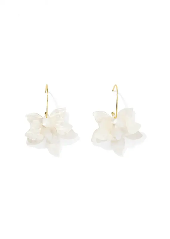 Rosalie Flower Statement Earrings