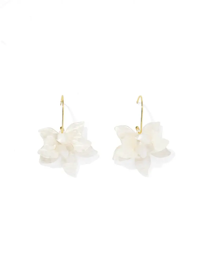 Rosalie Flower Statement Earrings